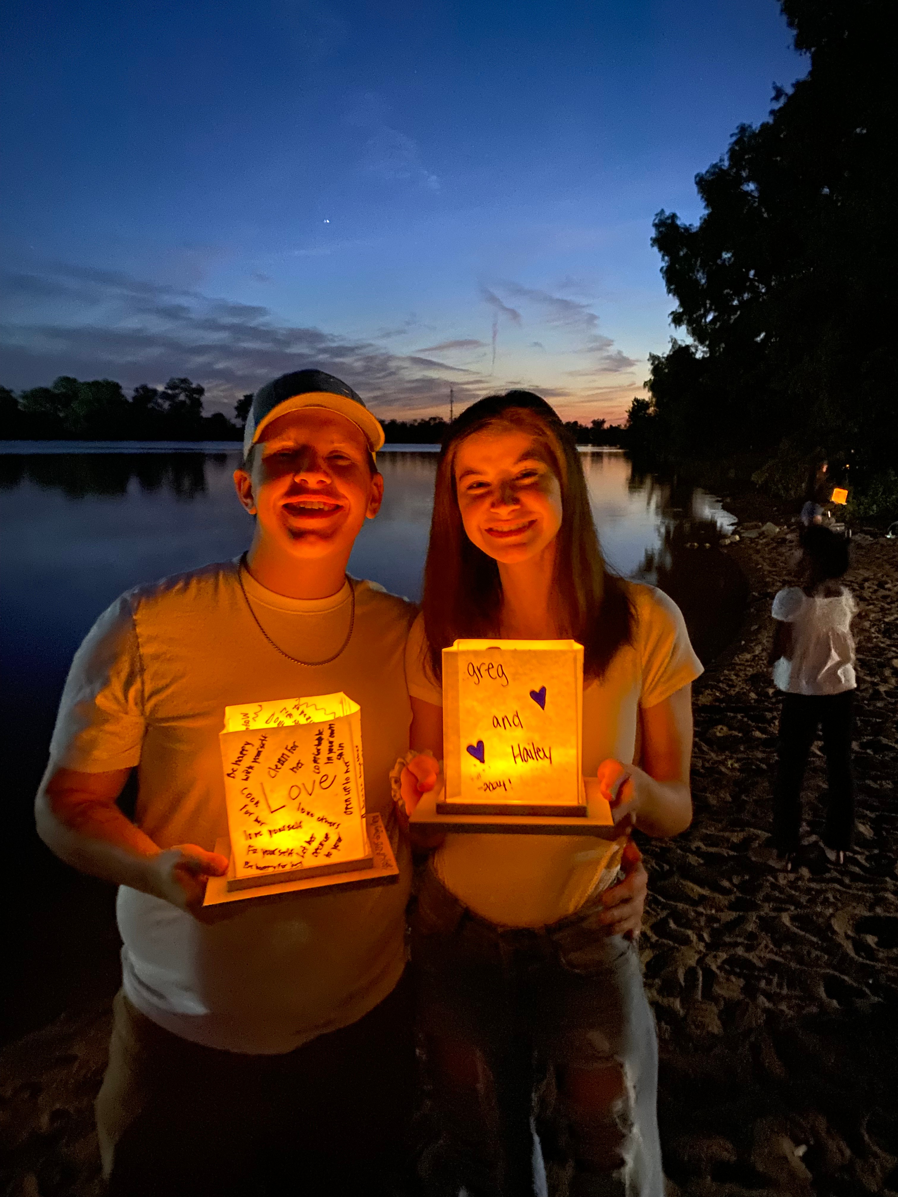 Rebecca Krejci - Water Lantern Festival